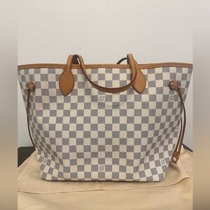 Louis Vuitton Neverfull MM Damier Azur